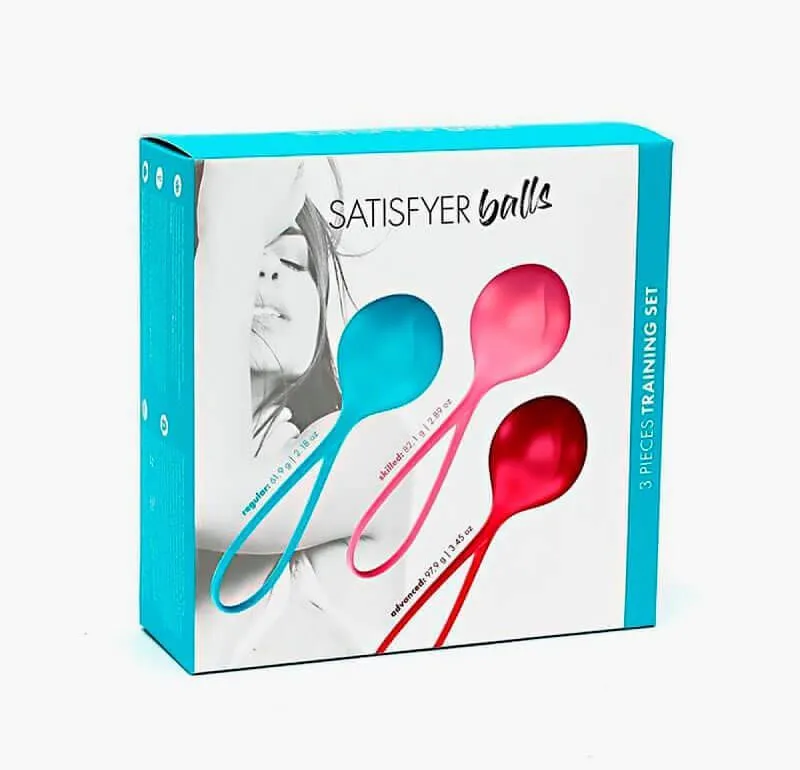 набор из трёх одинарных вагинальных шариков satisfyer balls в Симферополе