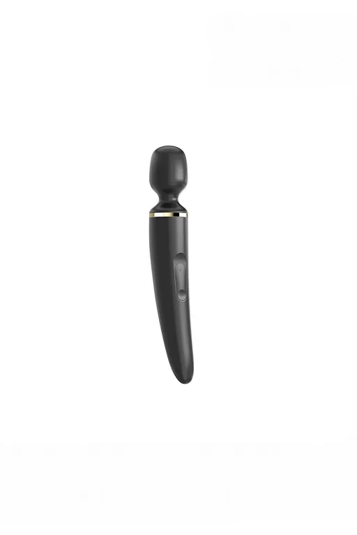 универсальный вибромассажер satisfyer wand-er woman (black/gold) в Симферополе