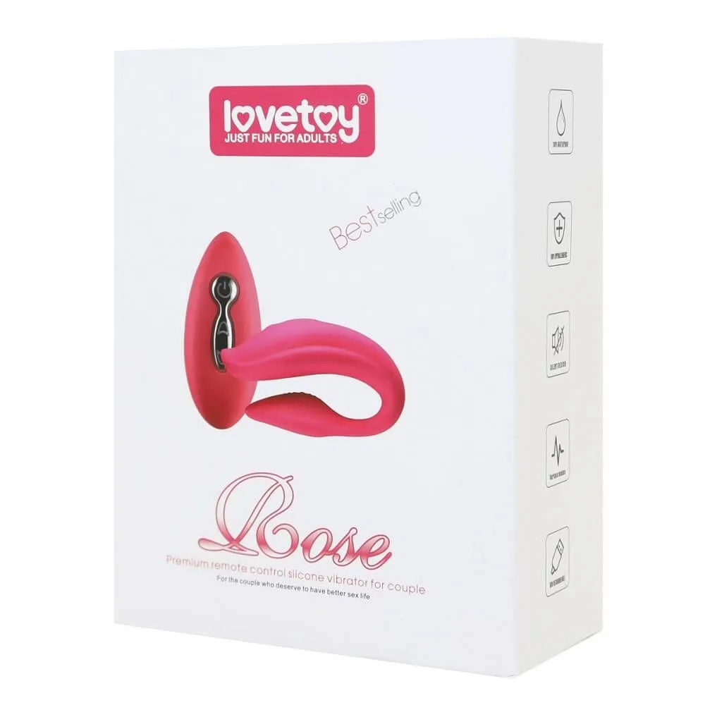 вибратор для пар lovetoy rose, розовый в Симферополе