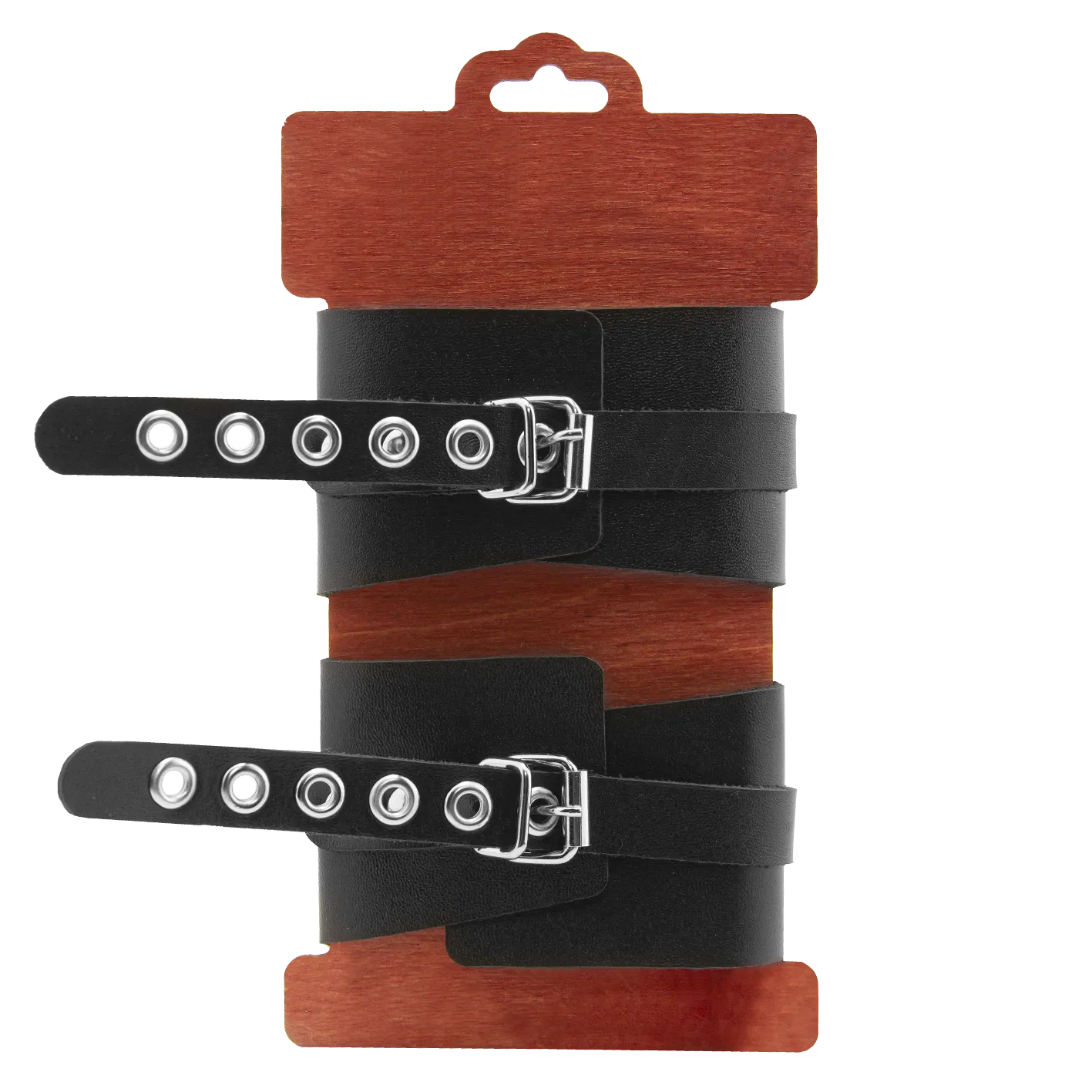 оковы pinkrabbit из черной кожи с красным декором в Симферополе