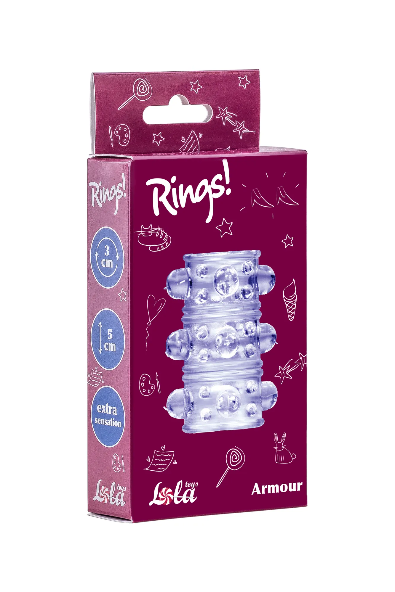 насадка на пенис rings armour purple 0115-12lola в Симферополе