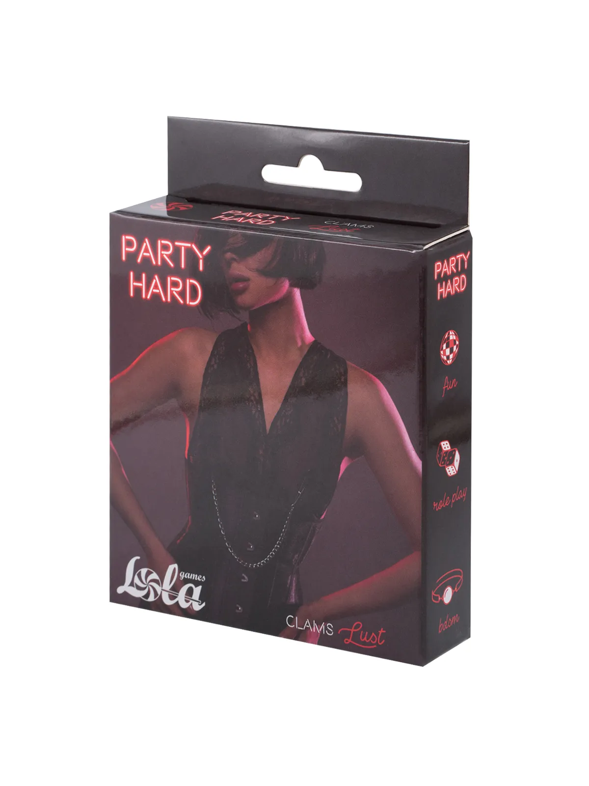 зажимы на cоски party hard lust 1138-01lola в Симферополе