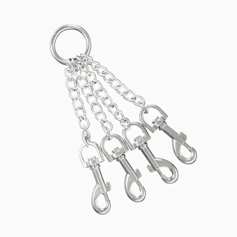 крест из цепи, с карабинами, 25 см в Симферополе