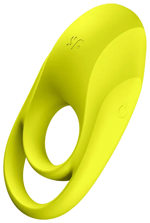 Эрекционное кольцо Satisfyer Spectacular Duo, жёлтое