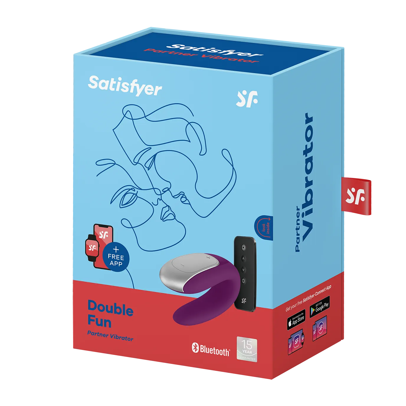 виброcтимулятор satisfyer double fun connect app violet 002460sa в Симферополе