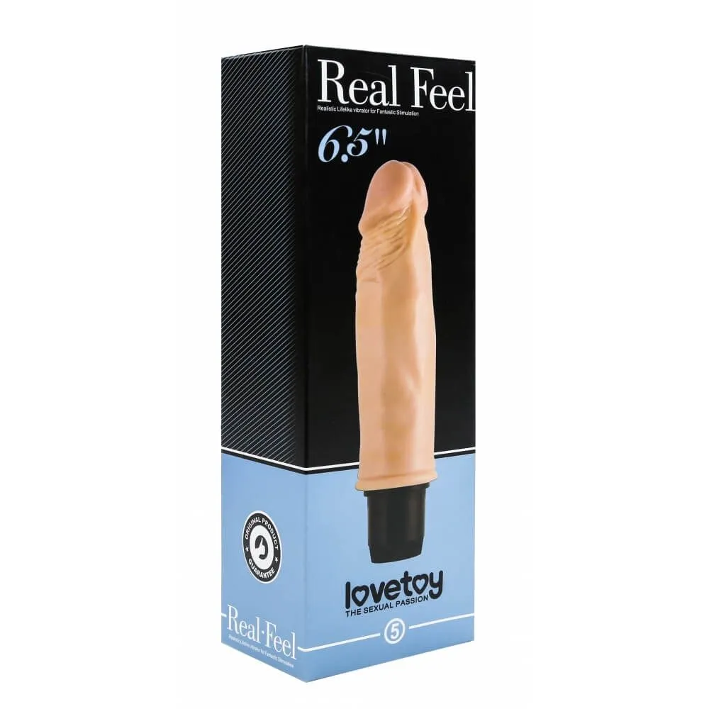 вибратор lovetoy real feel 6.5, телесный в Симферополе