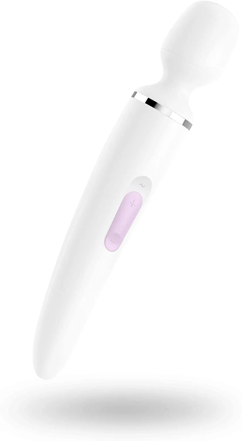 вибромассажер satisfyer wand-er woman (white/chrome) 001227sa в Симферополе