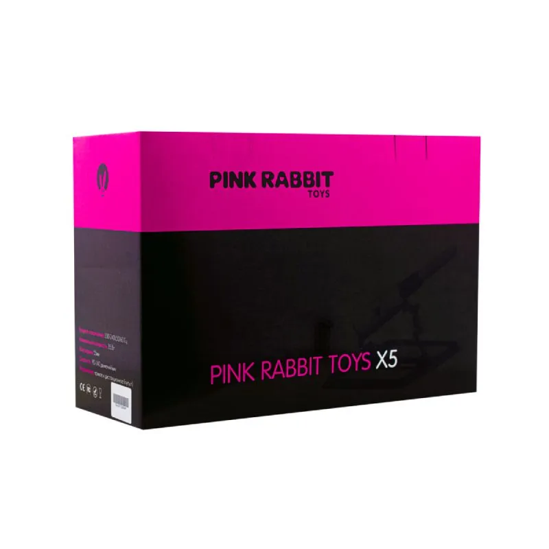 секс-машина в сумке pinkrabbit 310-x5, красная в Симферополе