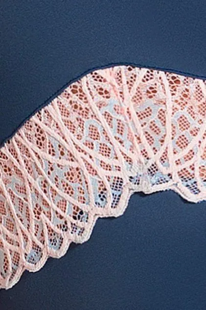 Эротическое корсет lapin rose selina синий в Симферополе