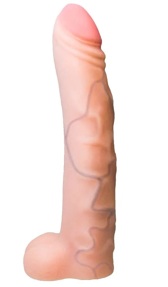 Насадка на страпон Lovetoy Real Standard 6.7 inch Flex&Fix, телесная