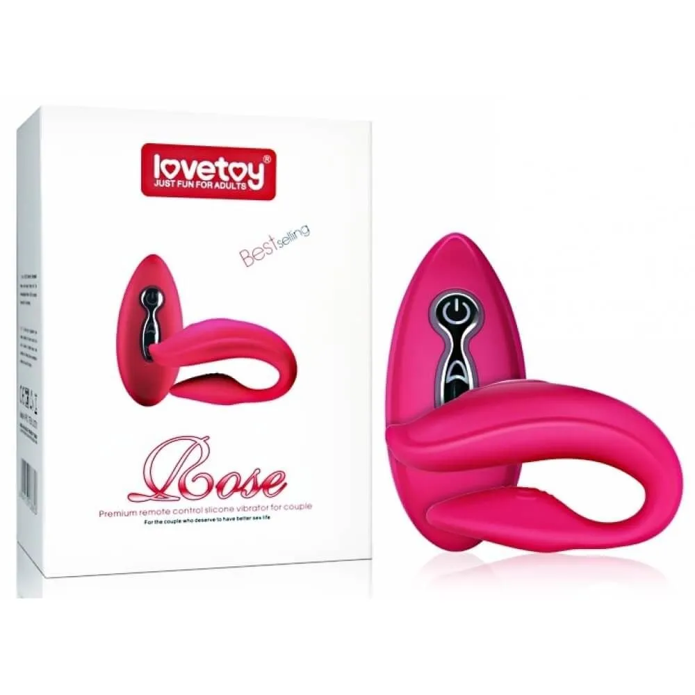 вибратор для пар lovetoy rose, розовый в Симферополе