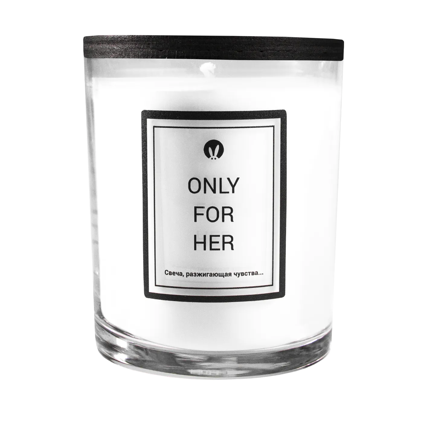 свеча pink rabbit в стакане only for her в Симферополе