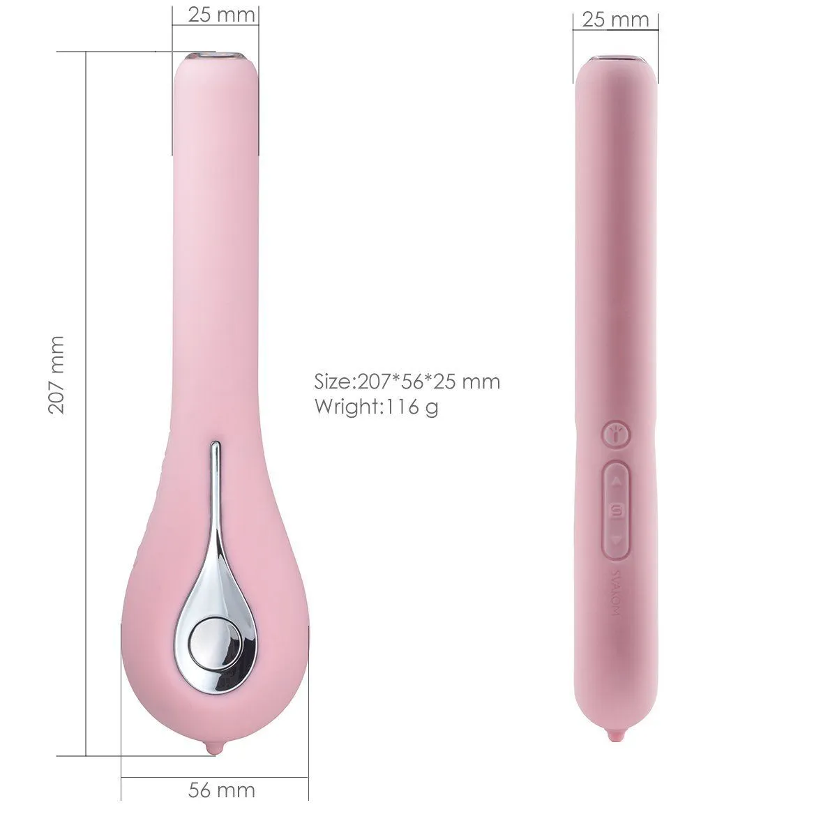 вибратор svakom siime eye с камерой, розовый в Симферополе