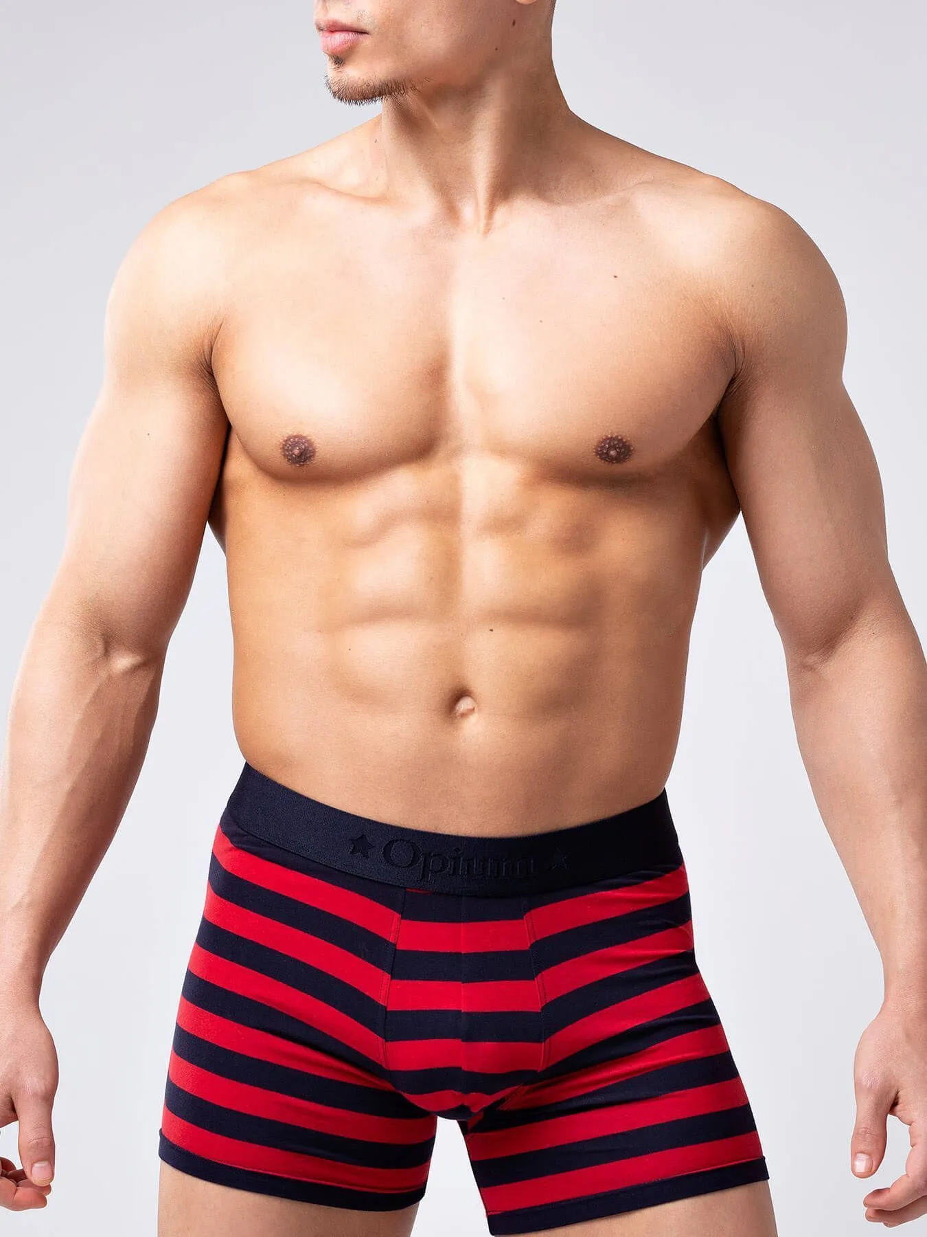 Эротическое трусы мужские удлиненные боксеры opium r126 в полоску в Симферополе