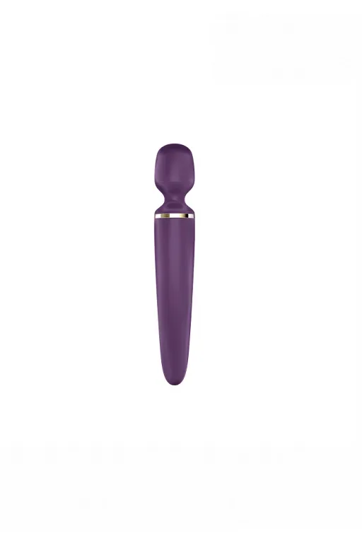 универсальный вибромассажер satisfyer wand-er woman (purple/gold) в Симферополе