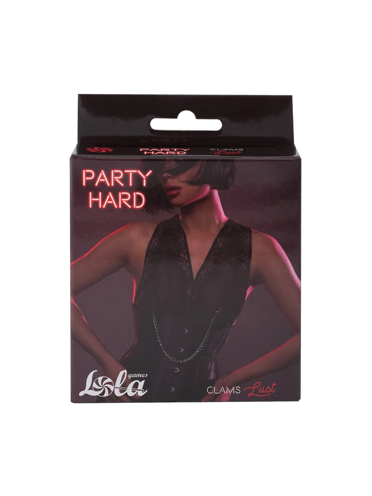 зажимы на cоски party hard lust 1138-01lola в Симферополе
