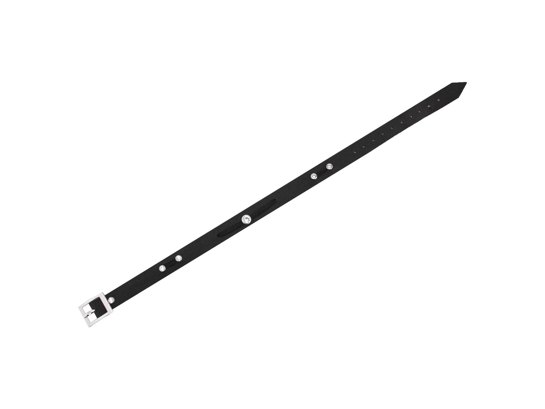 чокер со стразой pinkrabbit, чёрный в Симферополе