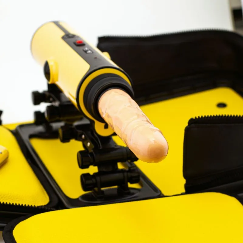 секс-машина в сумке pinkrabbit 310-x5, желтая в Симферополе