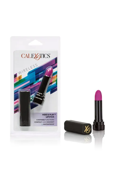 Миниатюрный вибромассажер Hide & Play Lipstick