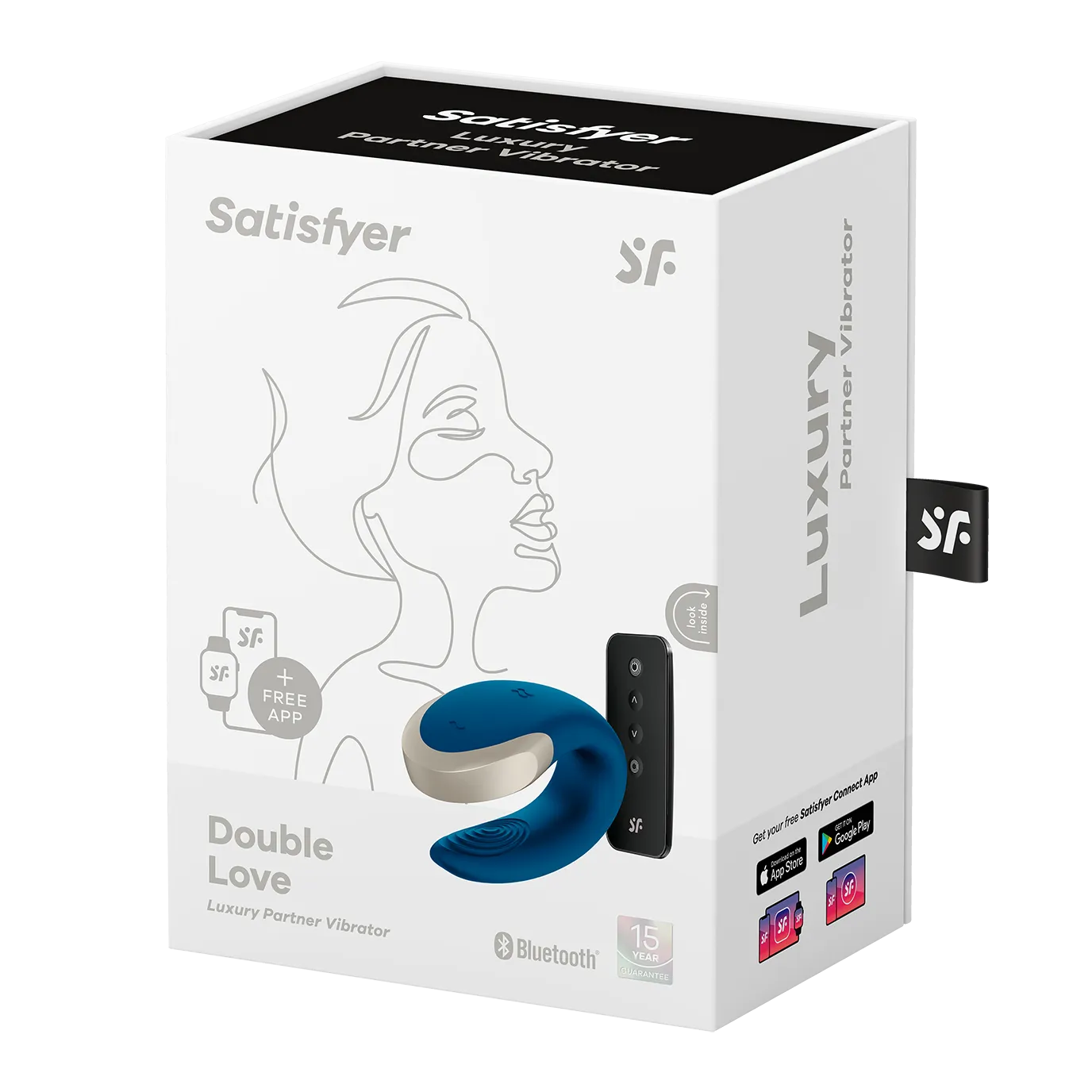 виброcтимулятор satisfyer double love connect app blue 002446sa в Симферополе
