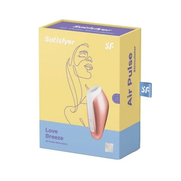 вакуум-волновой бесконтактный стимулятор клитора satisfyer love breeze, силикон, розовый в Симферополе
