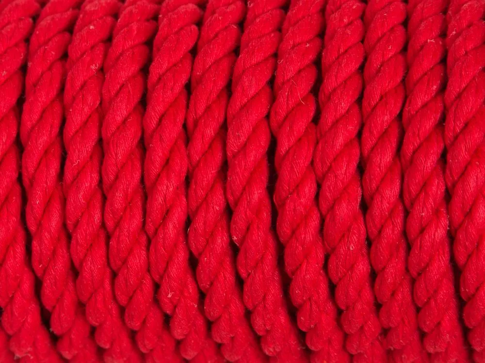 хлопковая веревка для шибари pinkrabbit красная, 20 м в Симферополе