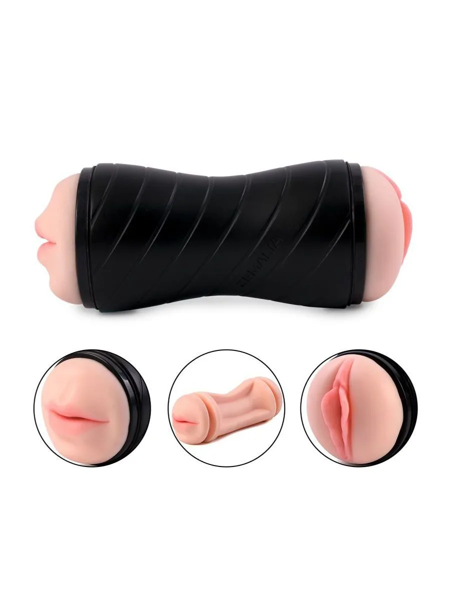 двухсторонний мастурбатор svakom zemalia gina (вагина и ротик в тубе) в Симферополе