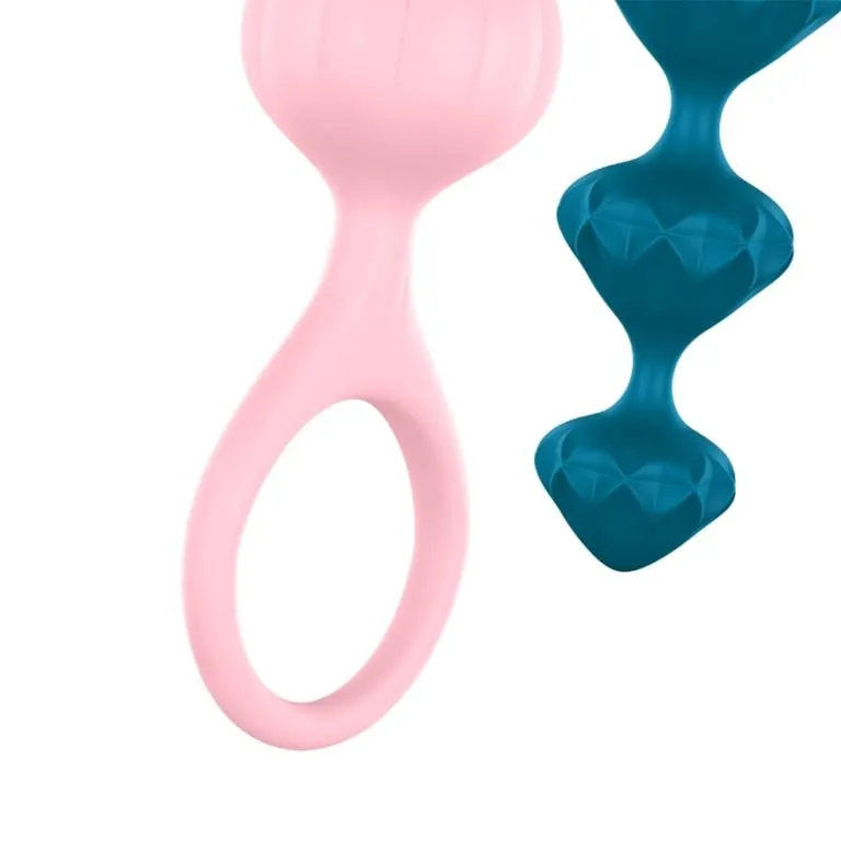 набор анальных цепочек satisfyer love beads (set of 2)  - разноцветный в Симферополе