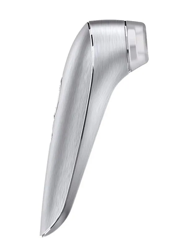 вибро-вакуумно-волновой стимулятор satisfyer high fashion, серебристый в Симферополе