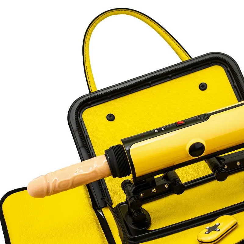 секс-машина в сумке pinkrabbit 310-x5, желтая в Симферополе