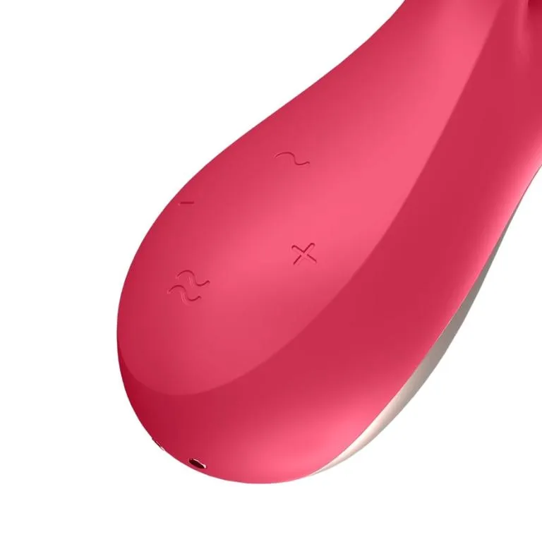 вибромассажер satisfyer mono flex с возможностью управления через приложение - красный в Симферополе