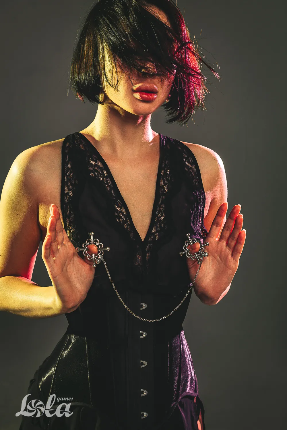 зажимы на cоски party hard dare you 1164-01lola в Симферополе