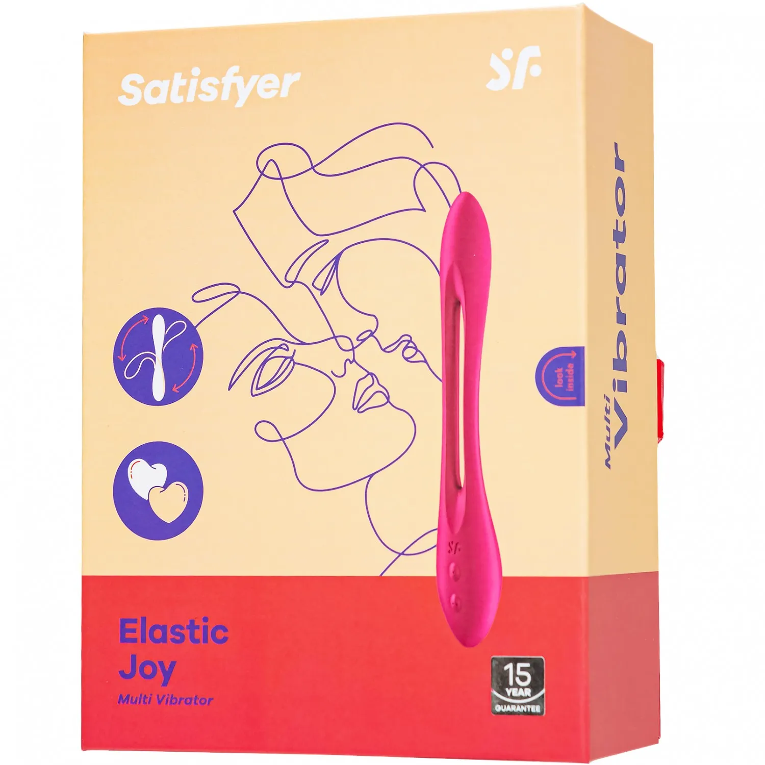 мультифункциональный вибратор satisfyer elastic joy red 007595sa в Симферополе