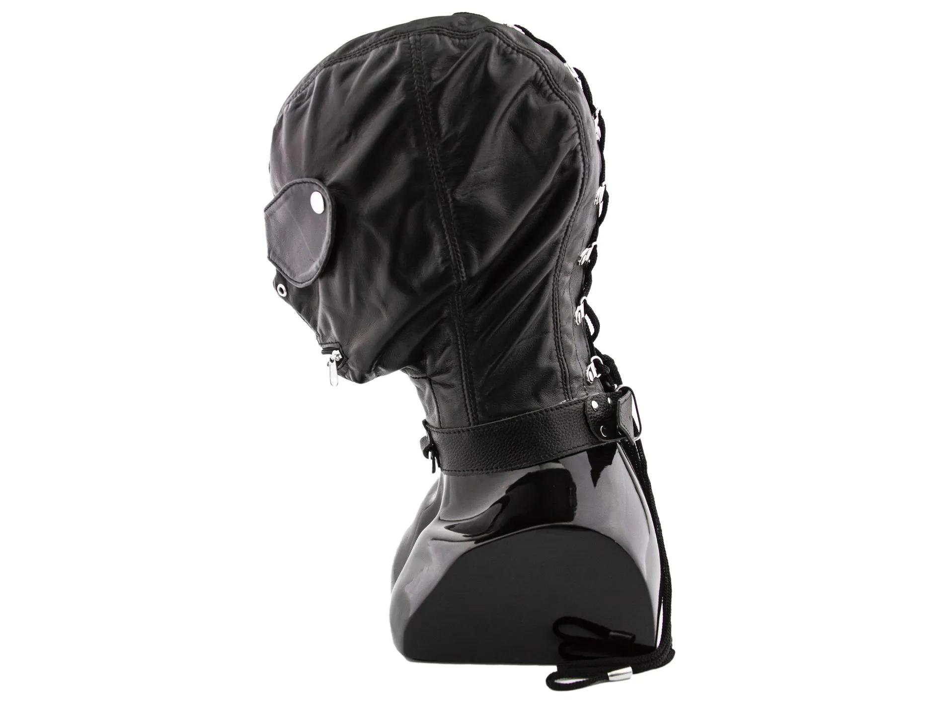 шлем pinkrabbit с ошейником и шорами, черный в Симферополе