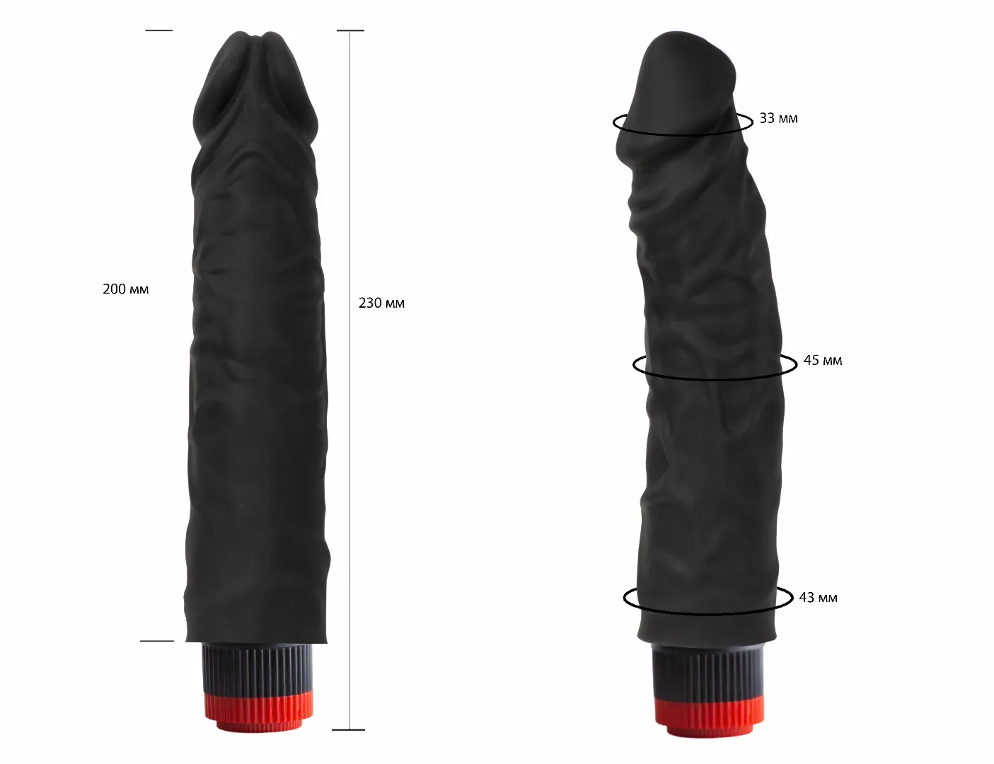 вибромассажер черный в ламинате 410500ru в Симферополе