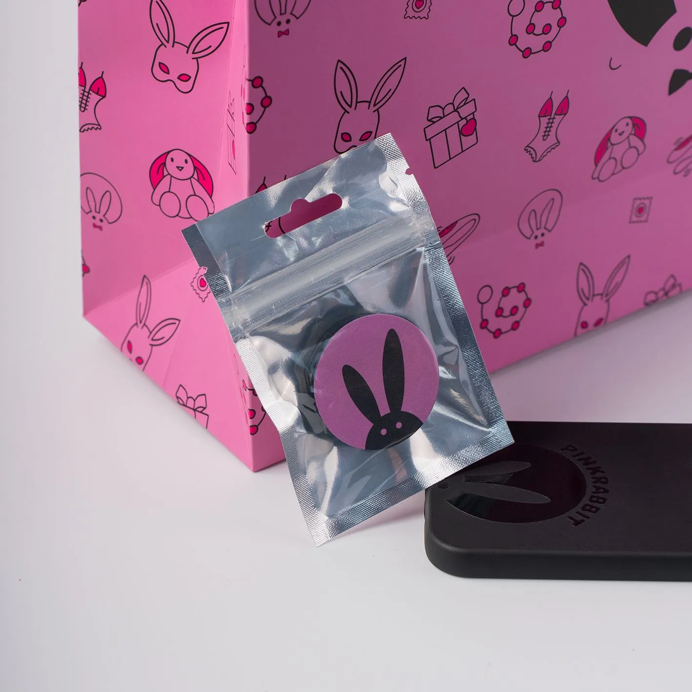 попсокет pinkrabbit с логотипом рк в Симферополе