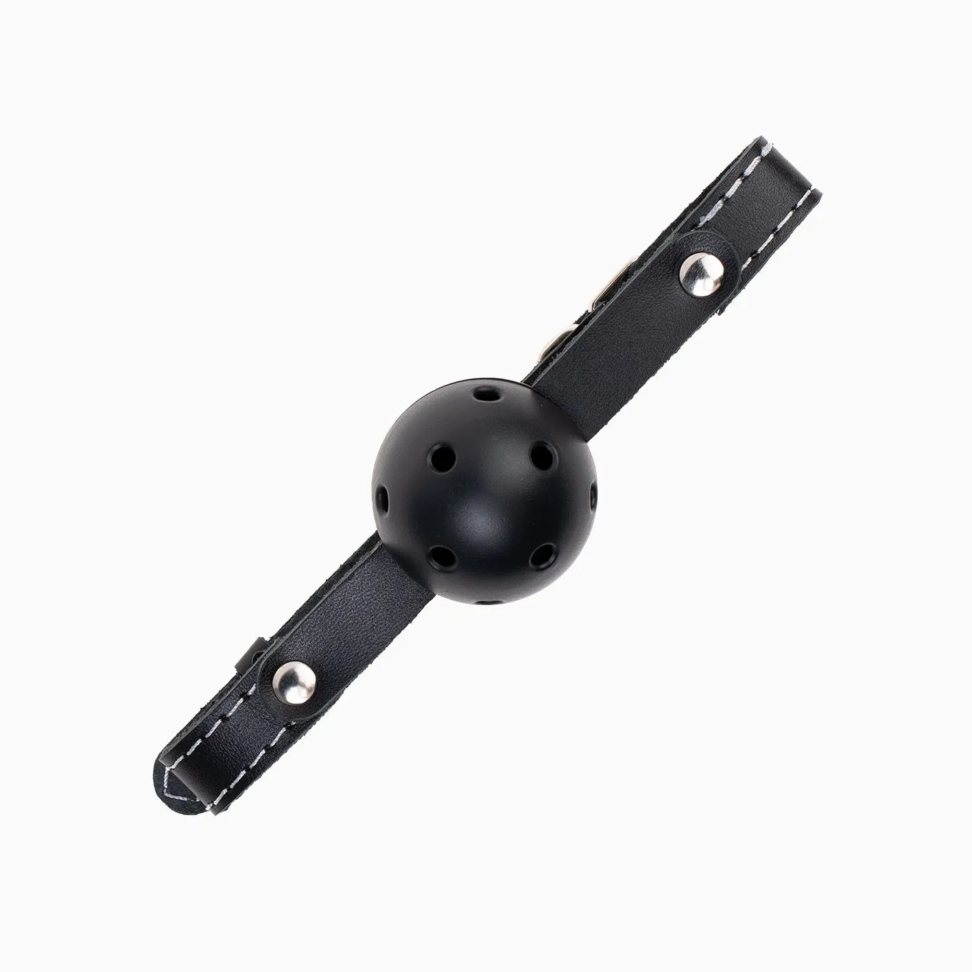 кляп pink rabbit с черным шариком (белая строчка) в Симферополе