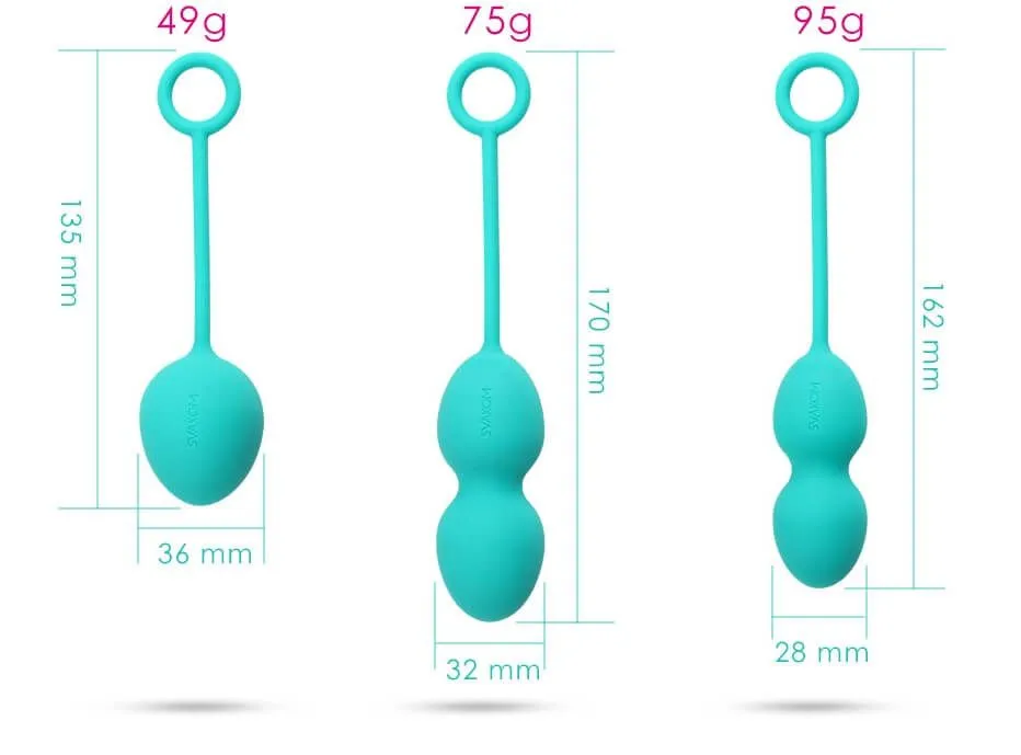 вагинальные шарики svakom nova ball, зеленые в Симферополе