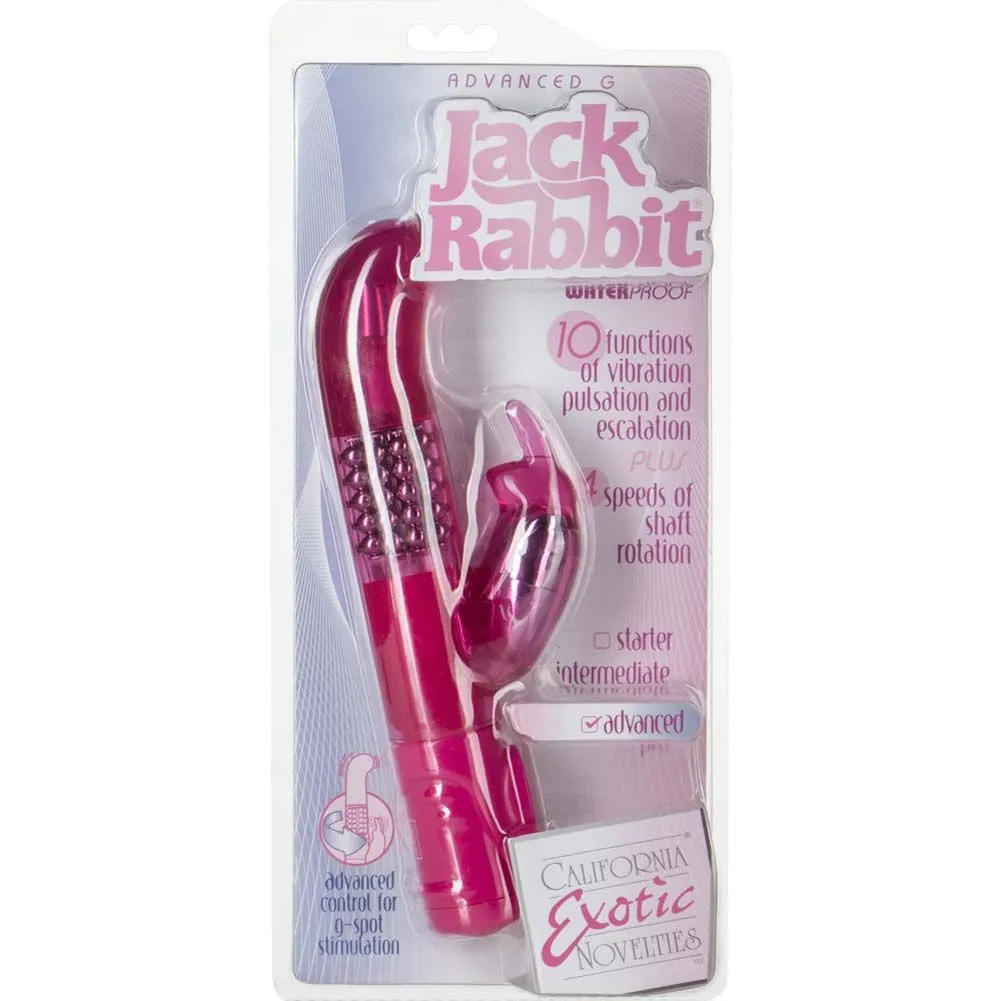 вибратор california exotic novelties advanced g jack rabbit, розовый в Симферополе