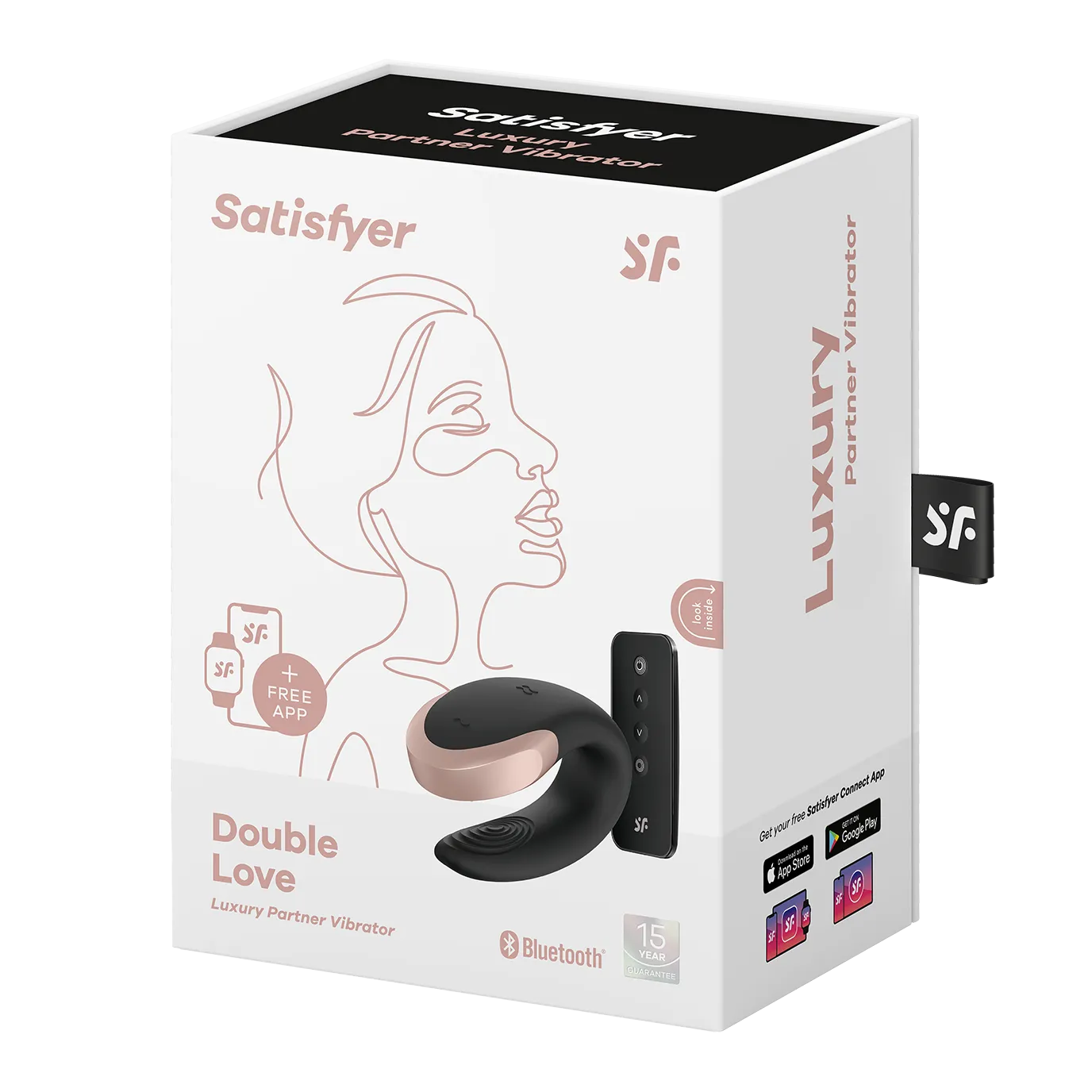 вибратор для пар satisfyer double love, белый в Симферополе