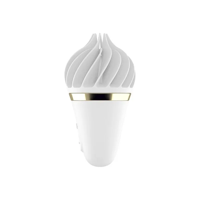 мини стимулятор sweet treat - белый с золотым в Симферополе