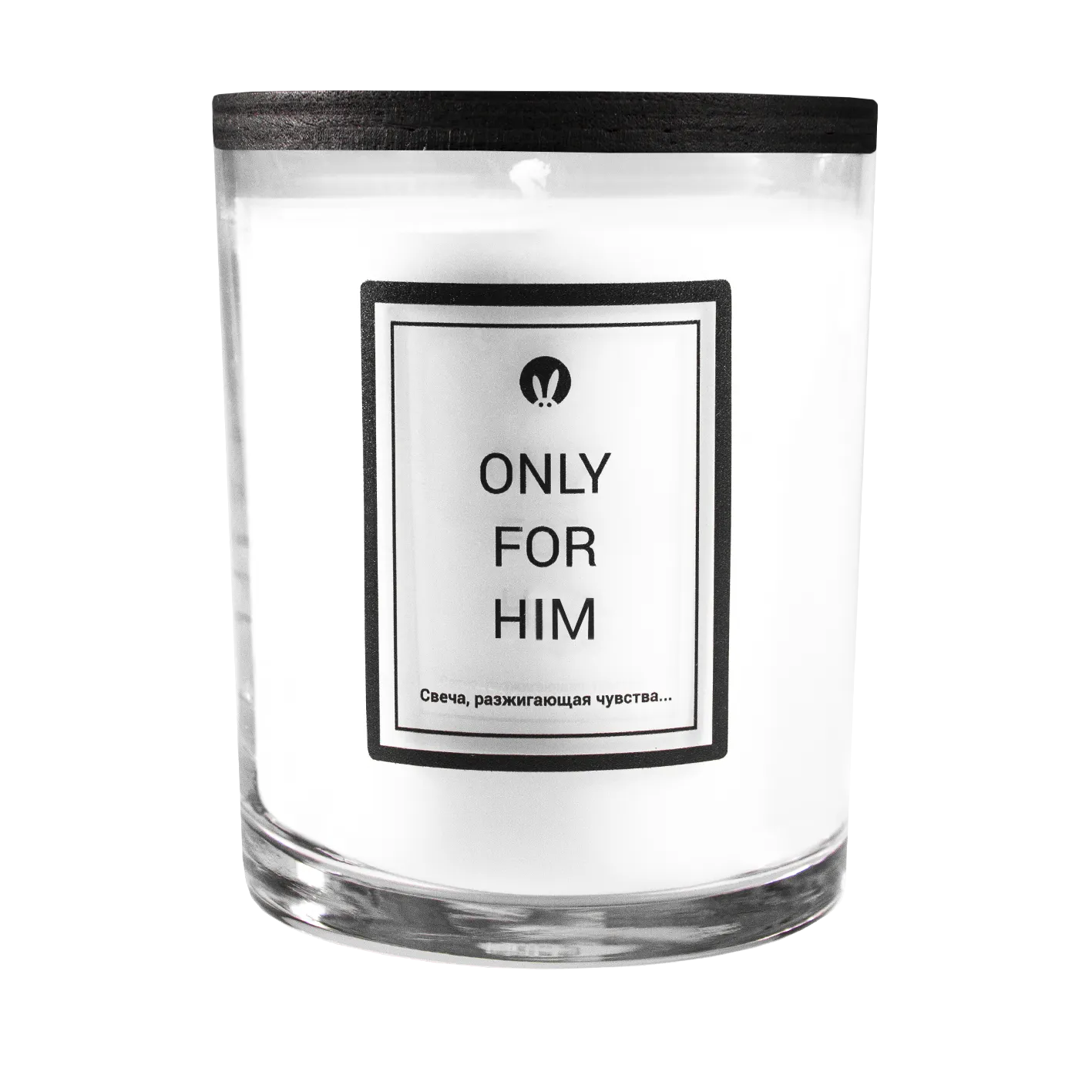свеча pinkrabbit в стакане only for him в Симферополе