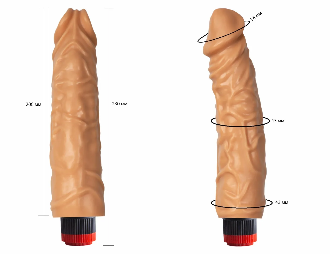 вибратор гелевый 110500ru в Симферополе