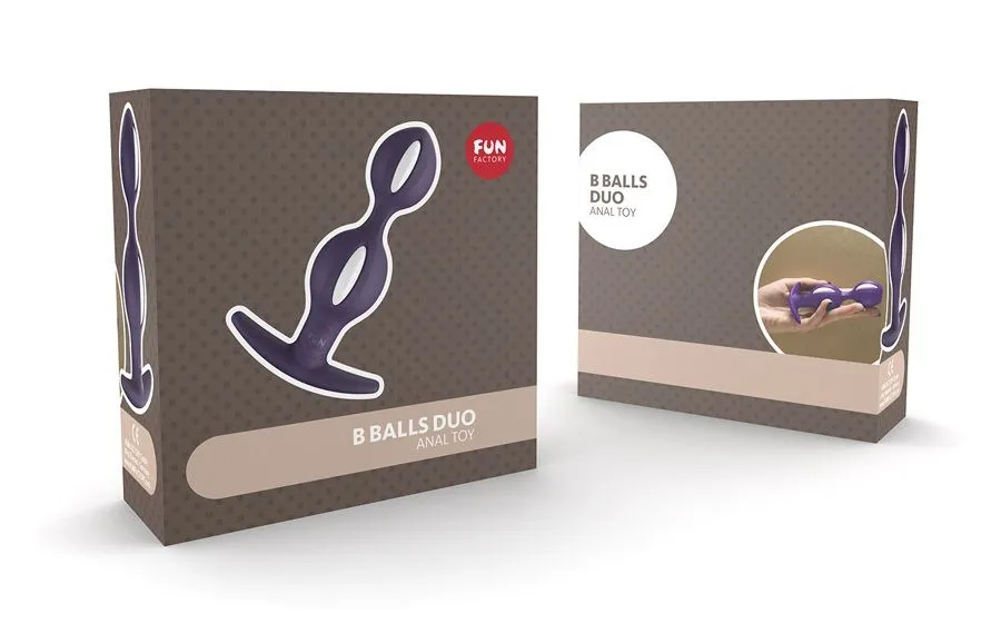 анальные шарики fun factory b balls, фиолетовые в Симферополе