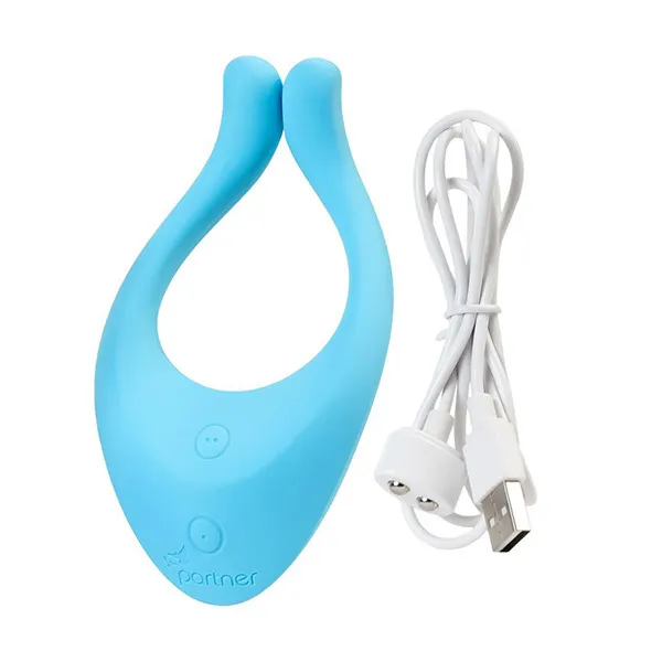 многофункциональный стимулятр для пар satisfyer endless love голубой в Симферополе