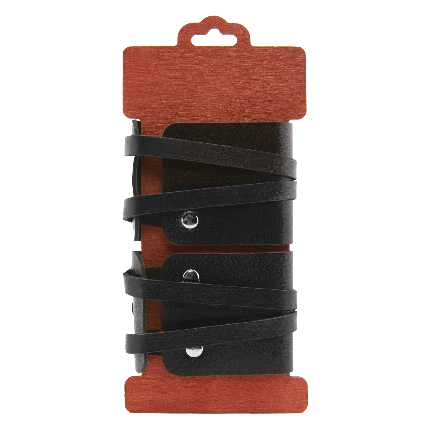 оковы pinkrabbit из черной кожи с креплением в виде веревочек в Симферополе