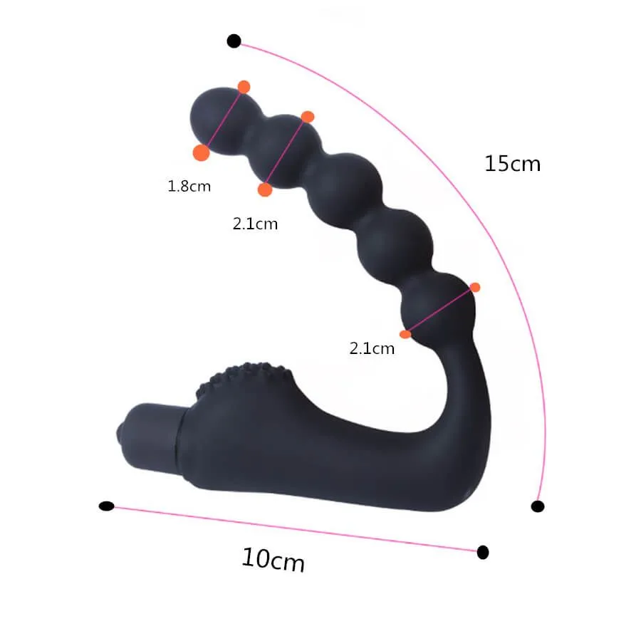 стимулятор простаты lovetoy silicone power beads, с вибрацией в Симферополе