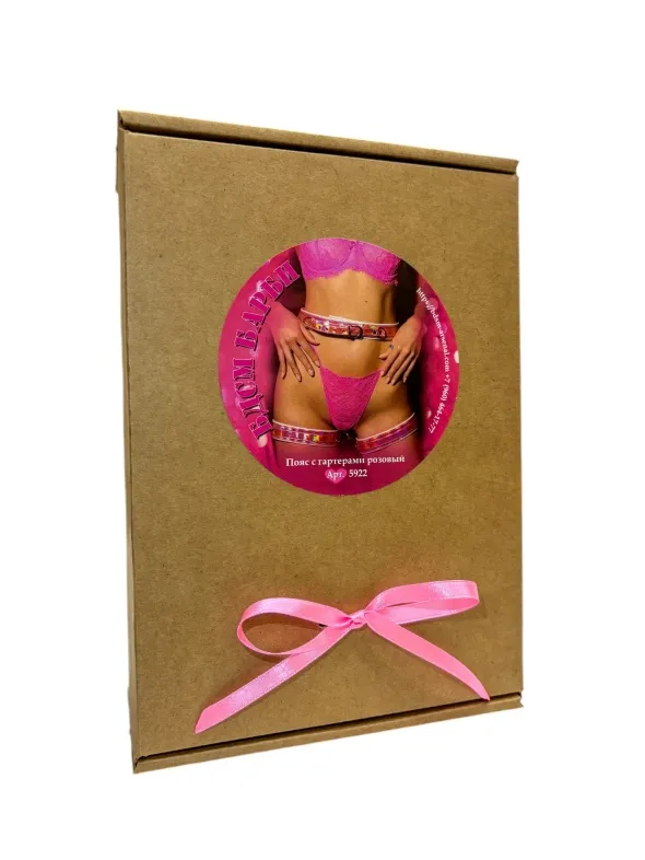 пояс с гартерами розовый бдсм барби 5922ars в Симферополе
