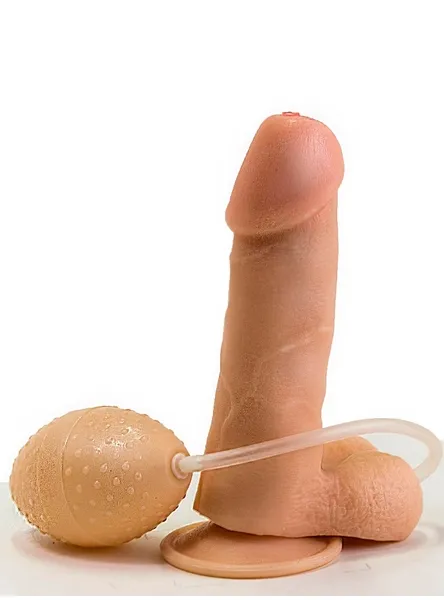 фаллоимитатор - реалистик на присоске с грушей 181700ru в Симферополе