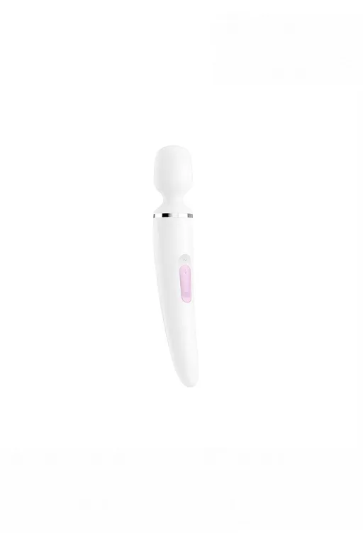универсальный вибромассажер satisfyer wand-er woman (white/chrome) в Симферополе